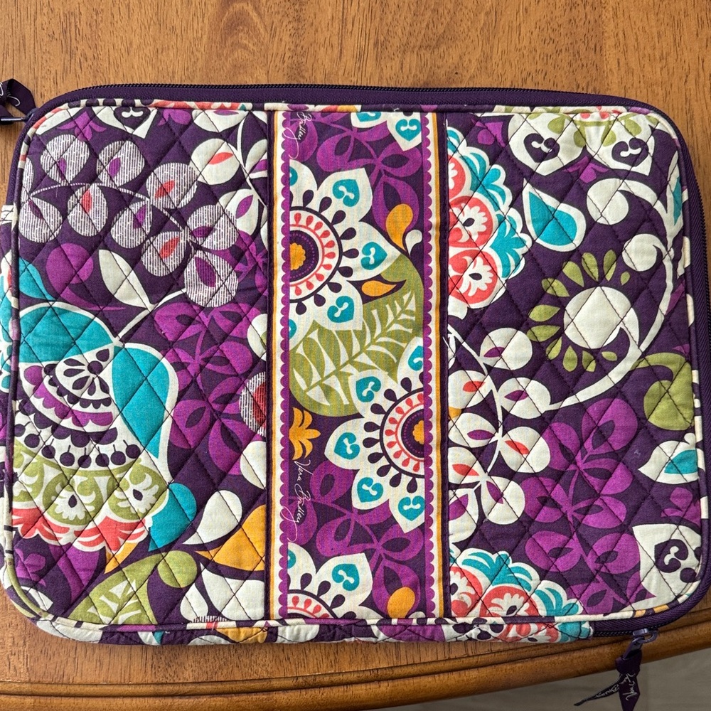 Vera Bradley Colorful Floral Tablet Sleeve